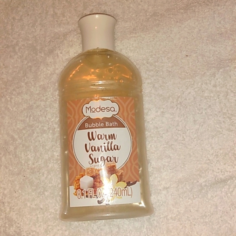Vanilla bubble bath